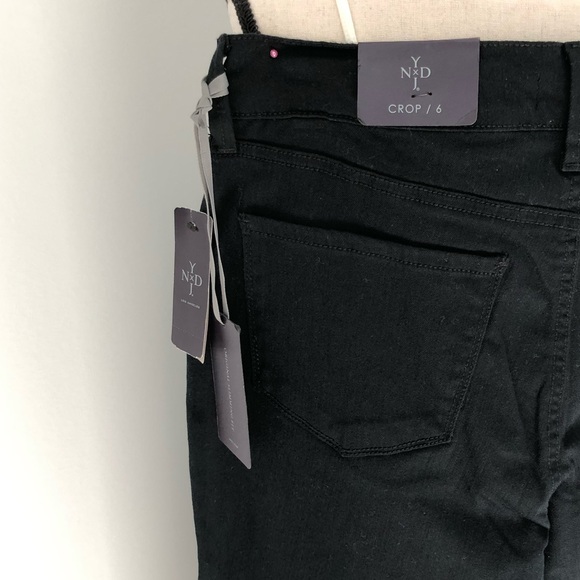 NYDJ Ariel Cropped Premium Lift Tuck Jeans Size 6 - Picture 5 of 12
